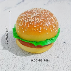 Children's Home Toys Hamburgers PU Simulated Food Children's Toys