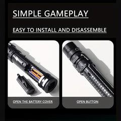 Luminous Laser Sword Toy - Flashing Stick And Sword Props