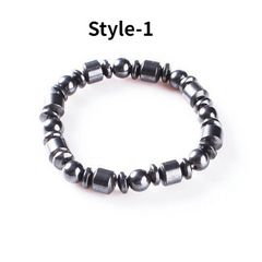 Classic Hematite Magnetic Bracelets for Men and Women