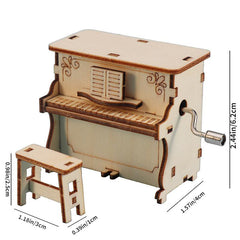 DIY Piano Music Box Kit for Kids