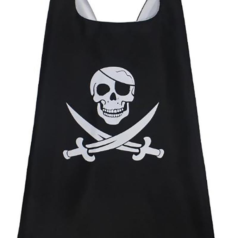 Pirate Cape Mask Set for Halloween Party Costume