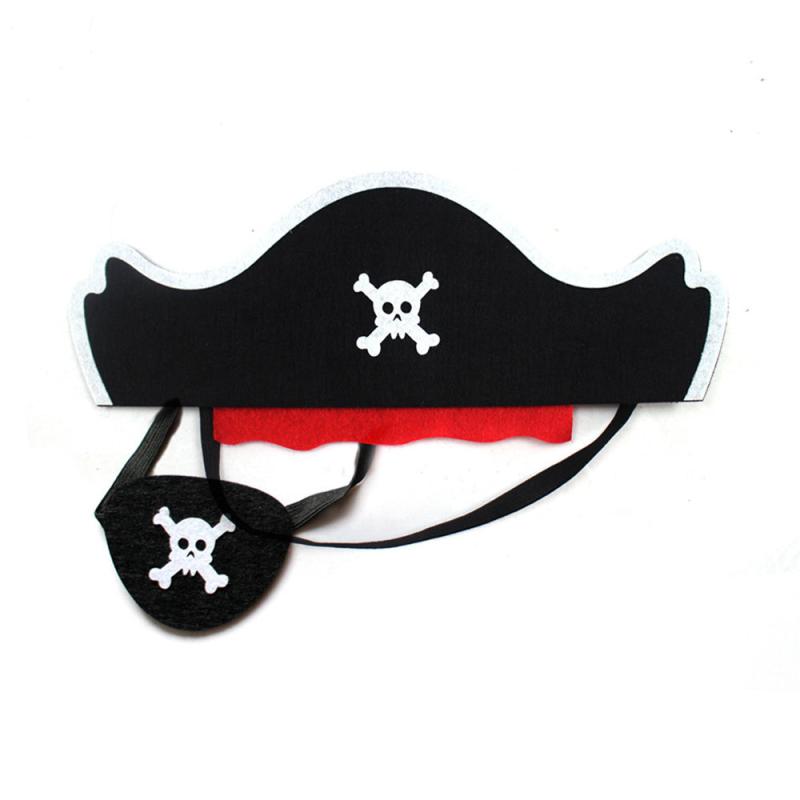 Pirate Cape Mask Set for Halloween Party Costume