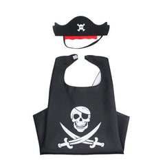 Pirate Cape Mask Set for Halloween Party Costume