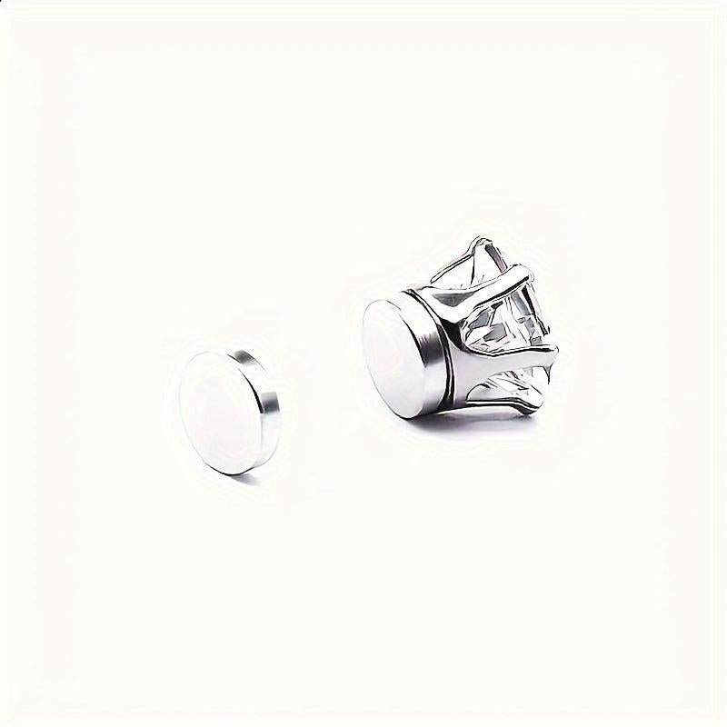 10-Piece Zircon Magnetic Ear Clip Set, No Ear Hole Required