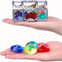 Treasure Chest Pirate Diving Gem Swimming Pool Toy Set