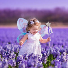 3pcs Glitter Star Fairy Wand for Girls Kids Birthday Wedding Party