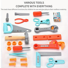 Kids' Tool Box Disassembly Assembly Storage Box DIY Playhouse Toys