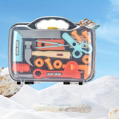 Kids' Tool Box Disassembly Assembly Storage Box DIY Playhouse Toys