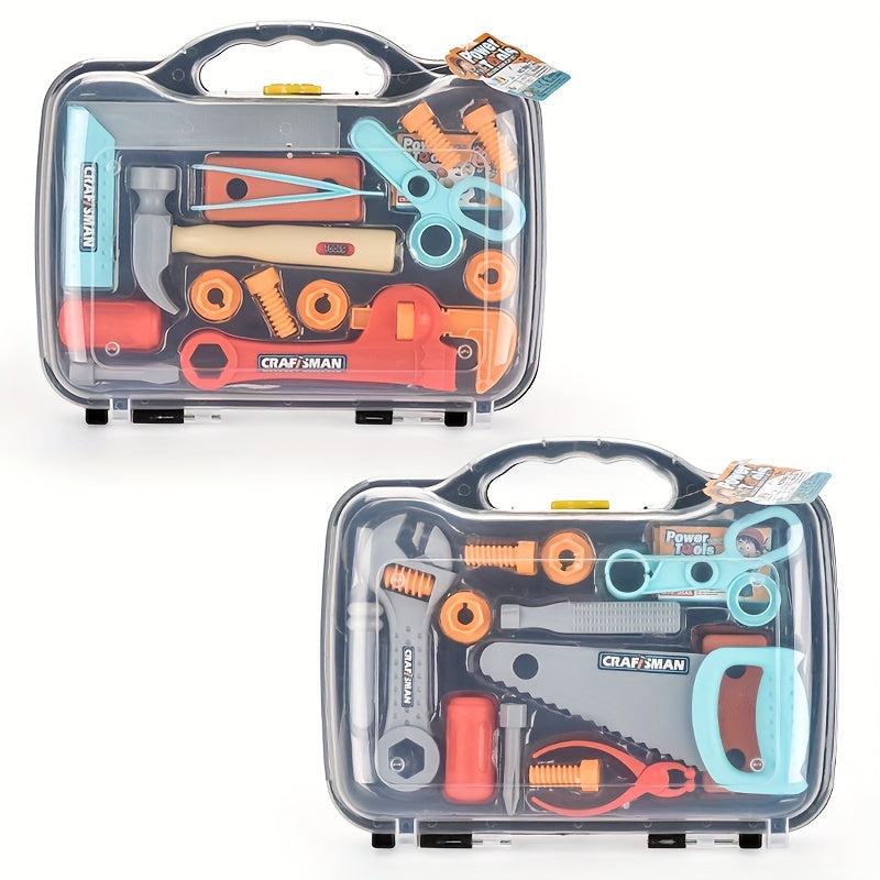 Kids' Tool Box Disassembly Assembly Storage Box DIY Playhouse Toys