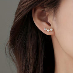 Long Tassel Earrings Ladies - 2 Pieces Jewelry Accessories