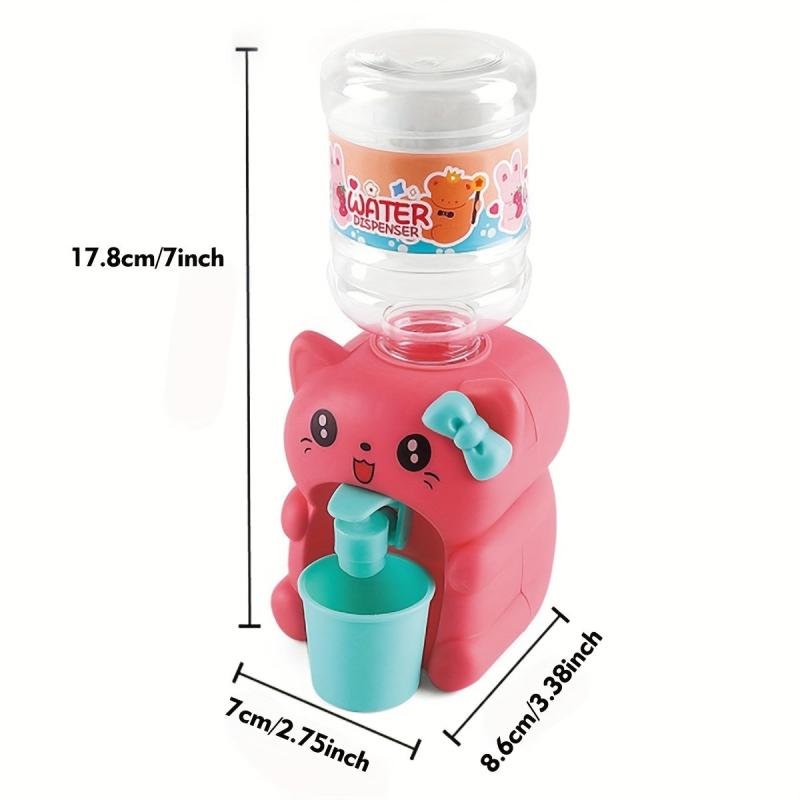Mini Water Dispenser Toy For Kids Fun Simulation Kitchen Playset