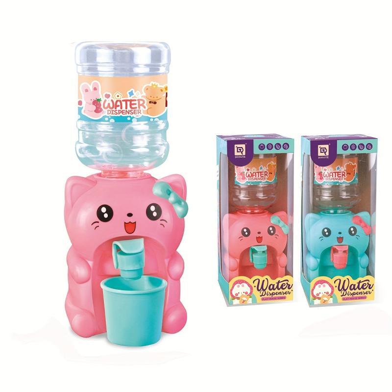 Mini Water Dispenser Toy For Kids Fun Simulation Kitchen Playset