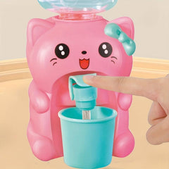 Mini Water Dispenser Toy For Kids Fun Simulation Kitchen Playset