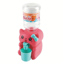 Mini Water Dispenser Toy For Kids Fun Simulation Kitchen Playset