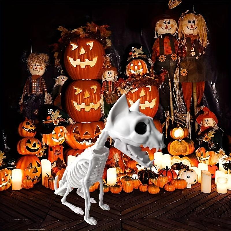 Halloween Horror Skull Skeleton Combat Cat Size 30 7 11