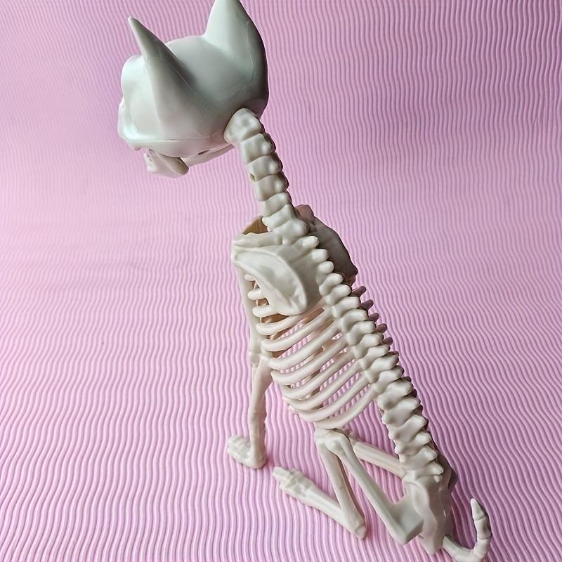 Halloween Horror Skull Skeleton Combat Cat Size 30 7 11