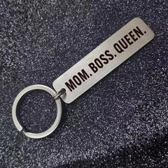 1pc Stainless Steel Keychain Perfect Gift For Mom