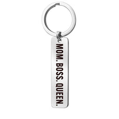 1pc Stainless Steel Keychain Perfect Gift For Mom