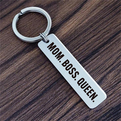 1pc Stainless Steel Keychain Perfect Gift For Mom