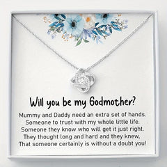 Will You Be My Godmother Necklace