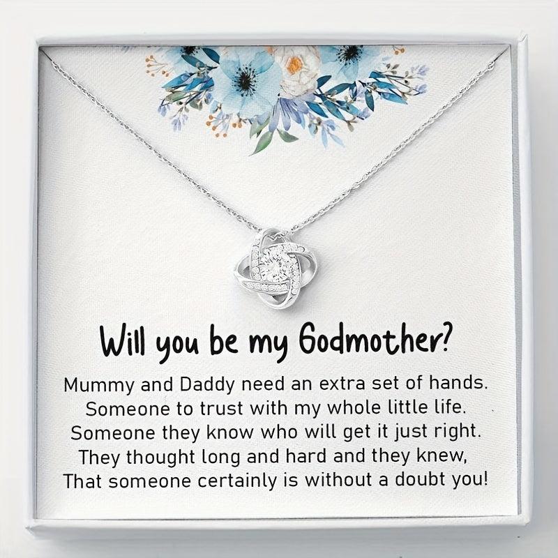 Will You Be My Godmother Necklace
