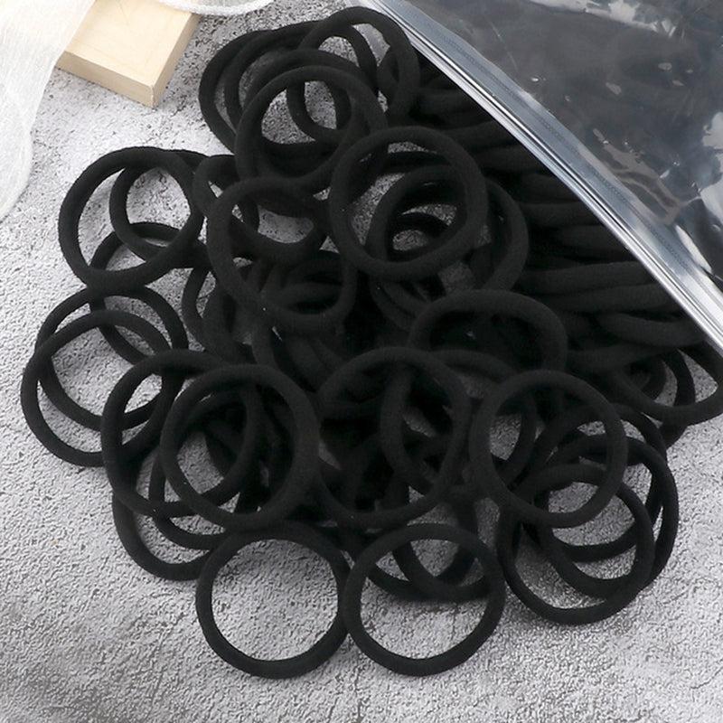 50pcs Elastic Hairband Plain Hairbands Hair Accessories Bulk Hair Ties
