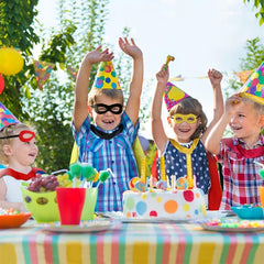 Kids Superhero Cape And Mask Fancy Dress Costume