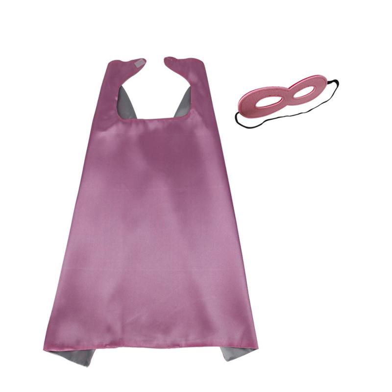 Kids Superhero Cape And Mask Fancy Dress Costume