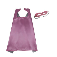 Kids Superhero Cape And Mask Fancy Dress Costume