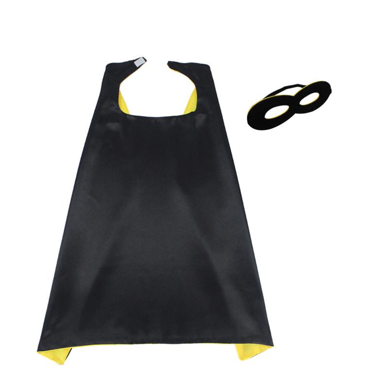 Kids Superhero Cape And Mask Fancy Dress Costume
