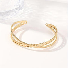 Stylish Stainless Steel Bracelet - W082