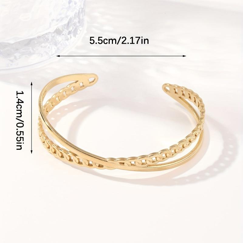 Stylish Stainless Steel Bracelet - W082