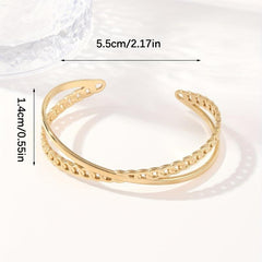 Stylish Stainless Steel Bracelet - W082