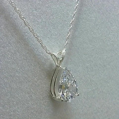 Water Drop Pendant Necklace Gift for Wedding Party