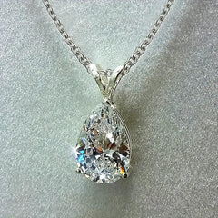 Water Drop Pendant Necklace Gift for Wedding Party