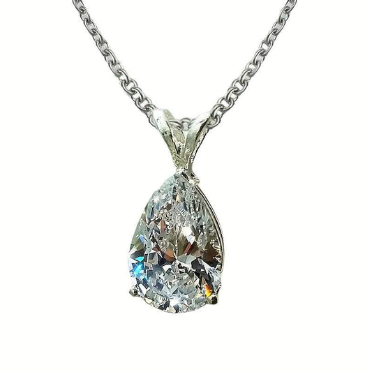 Water Drop Pendant Necklace Gift for Wedding Party