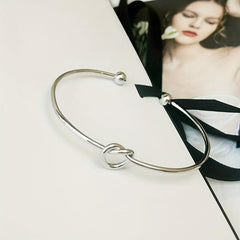 Adjustable Love Knot Bangle DIY Bracelet