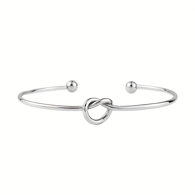Adjustable Love Knot Bangle DIY Bracelet