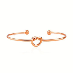 Adjustable Love Knot Bangle DIY Bracelet