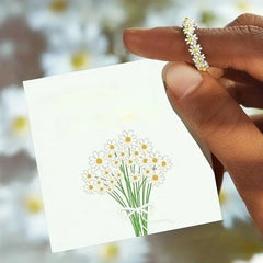 Daisy Ring Romantic Ring Gift For Women Girls
