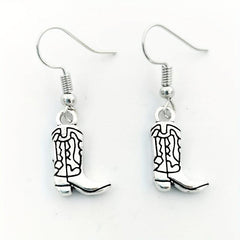 Western Cowboy Series Earrings Vintage Alloy Earrings