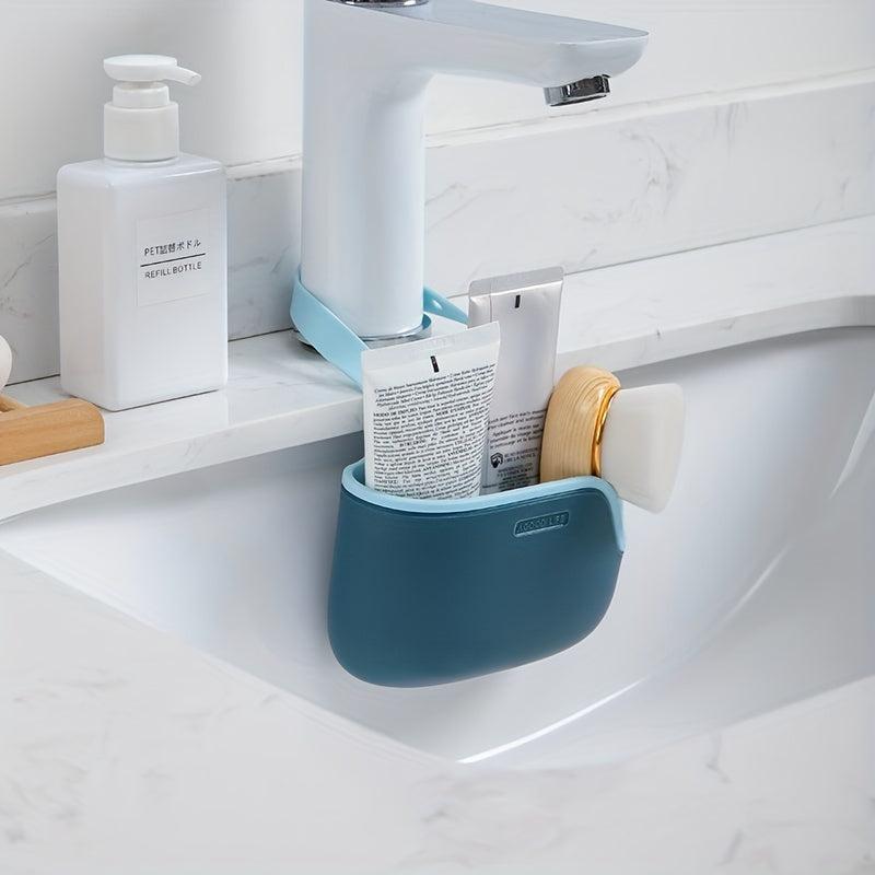 Adjustable Sink Storage Holder Drain Basket Kitchen Accessories