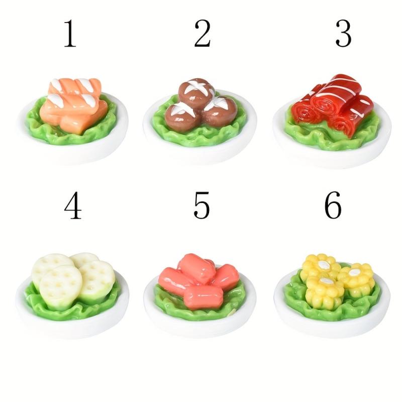 10pcs Food Pretend Play Toys DIY Children Kitchen Toys Random Style