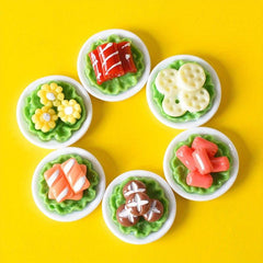 10pcs Food Pretend Play Toys DIY Children Kitchen Toys Random Style