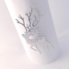 Elk Stainless Steel Jewelry Brooch for Parties Nightclubs Men and Women