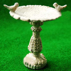 Mini Resin Bird Bath Fountain Dollhouse