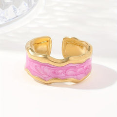 Stylish Stainless Steel Ring W123