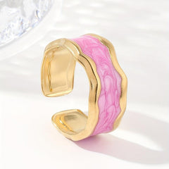Stylish Stainless Steel Ring W123