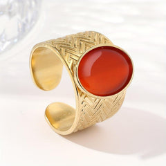 Stainless Steel Ring Stylistic W107