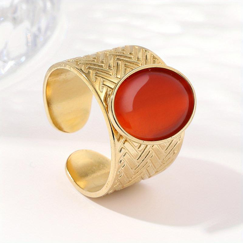 Stainless Steel Ring Stylistic W107